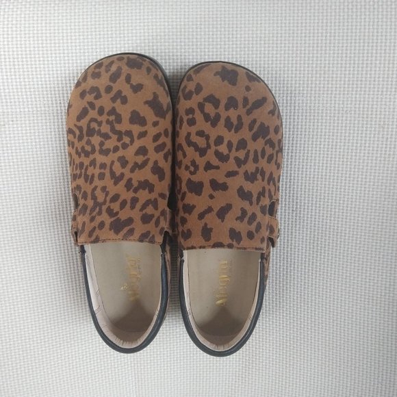 Alegria - Leopard Leather Clog size 40, new - Picture 3 of 10